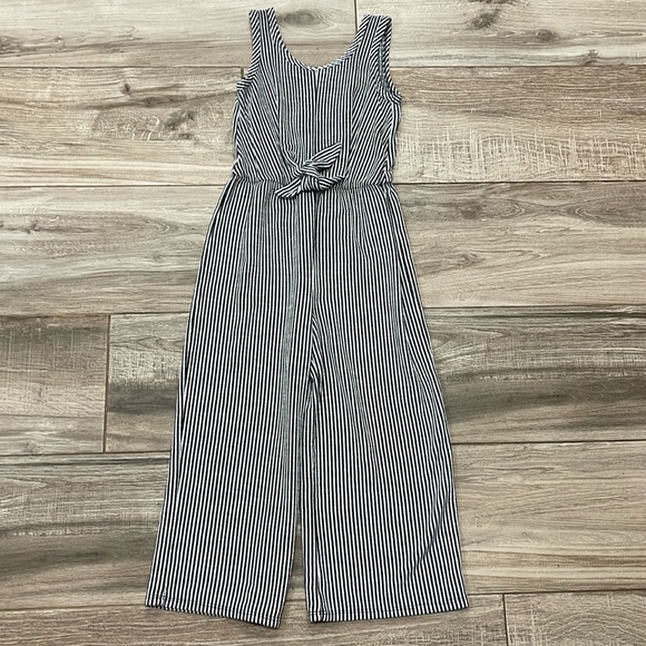 Black & White Striped Romper - Picture 1 of 5